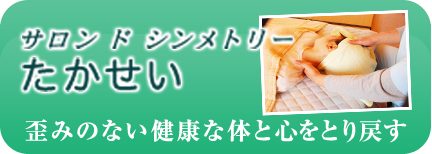 サロンドシンメトリーたかせいウェブサイトへ